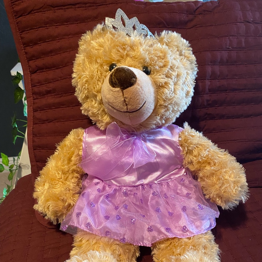 princess teddy bear